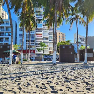 Hermosa Vista Frente Al Mar-bedviajes Apartamento